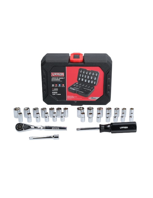 Juego de dados Urrea 4700CB