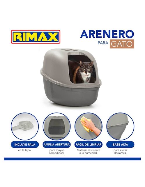 Arenero Rimax para gato
