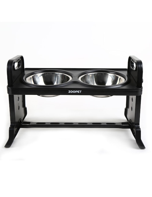 PLATO ZOOPET ELEVADO, G, NEGRO