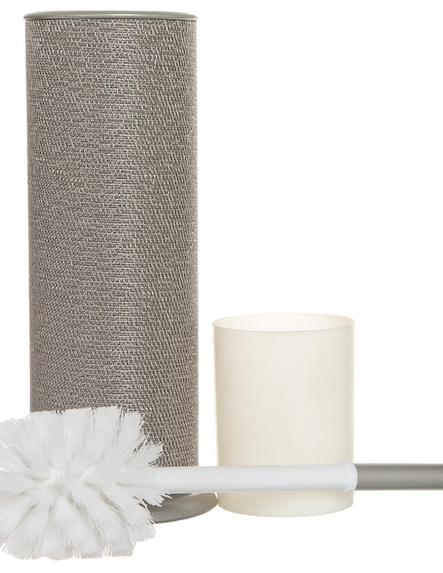 Cepillo para WC Bergdoff Home plateado