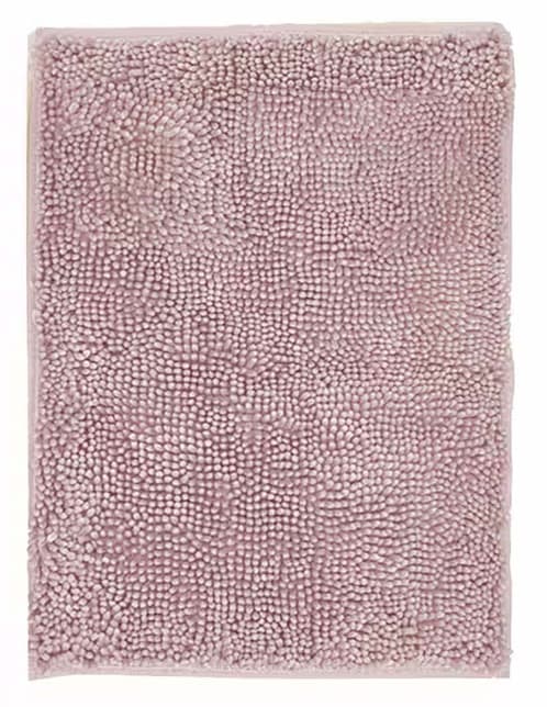 TAPETE DE BAÑO CHENILLE FURRY, M, ROSA