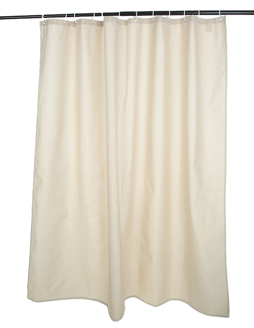 CORTINA BAÑO ELAINE HAU, 180 CM, BEIGE