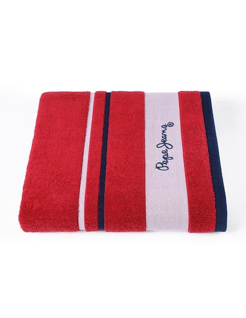 TOALLA DE BAÑO BARTL, MEDIO BAÑO, ROJO