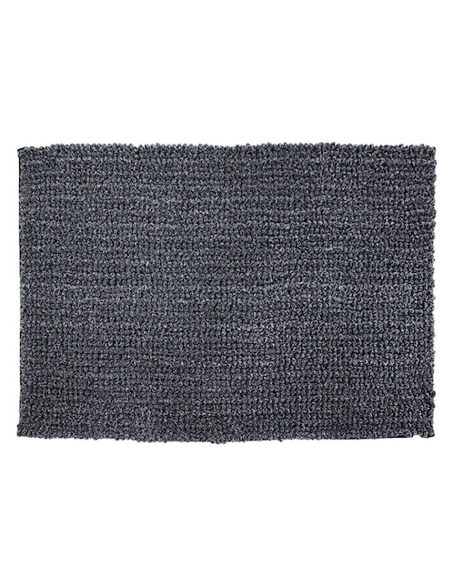 TAPETE DE BAÑO JASPED, 40 X 60 CM, NEGRO