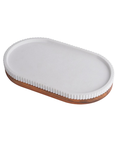 CHAROLA STRIPES, M HAUS, BLANCO
