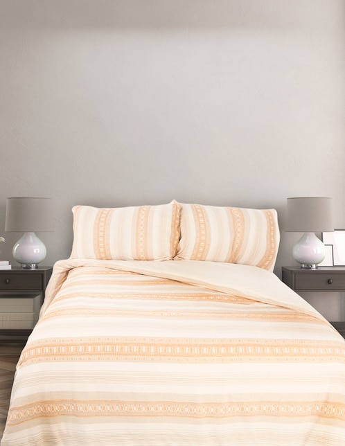 SET FUNDA DUVET SOPHIA, KS, NARANJA N N
