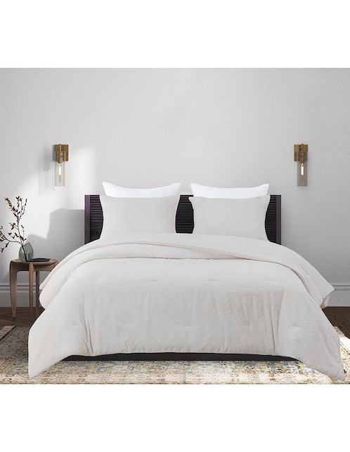 COBERTOR I.COCO FLANNEL, KS, BLANCO HAU