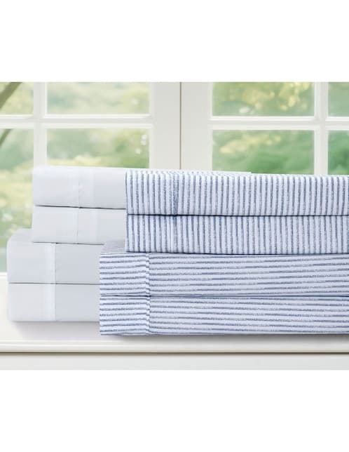 JGO SABANAS TWIN PACK FW25, KS, AZUL HA