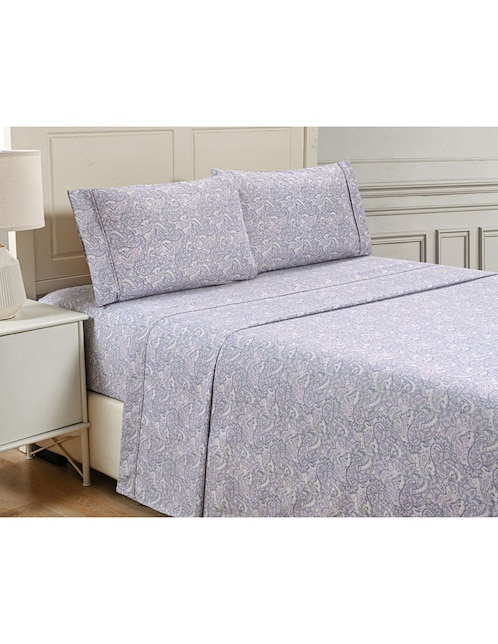 JGO SABANAS MF PAISLEY, MAT, MORADO HAU