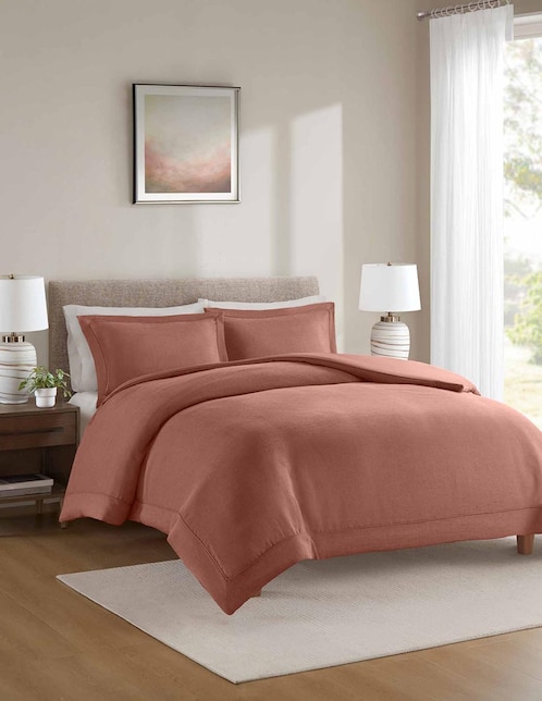 SET DUVET C/RELLENO R, MAT-QS, CHEDRÓN