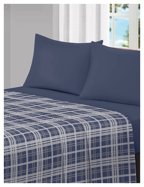 JGO SABANAS I.LIBERTY FLEECE, QS, AZUL