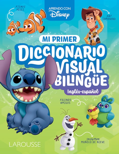 Libro Mi primer diccionario visual bilingüe (inglés-español) de Ediciones Larousse