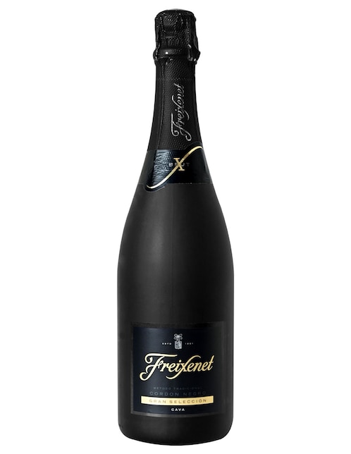 Vino espumoso blanco Macabeo Freixenet Cava Cordón Negro España 750 ml