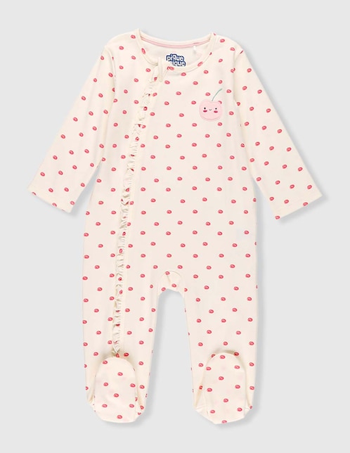 MAMELUCO PIQU, 12-18 MESES, MULTICOLOR