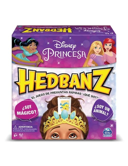 Hedbanz Princesas Spin Master Disney