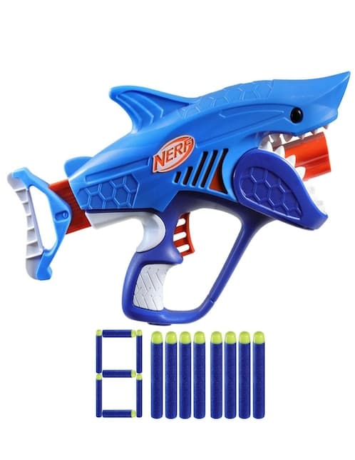 Lanzador de dardos Nerf Wild Sharkfire