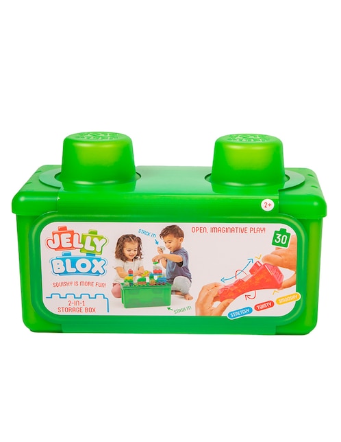 Juego didáctico Jelly Blox almacenamiento Goliath