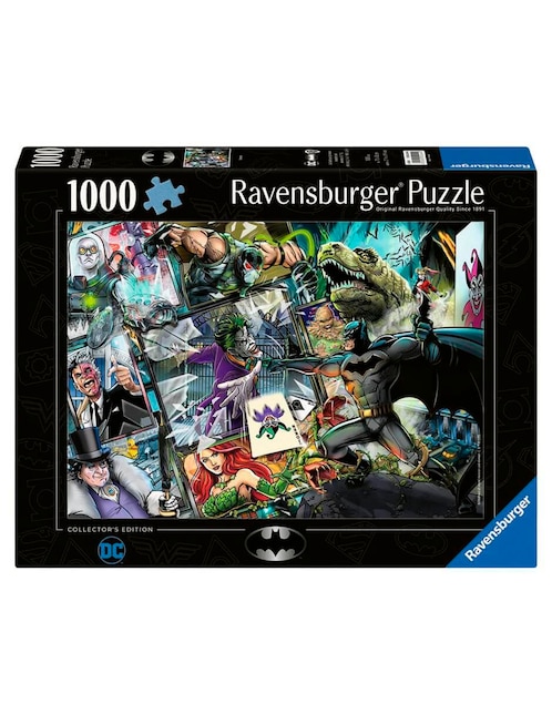 Rompecabezas Superhéroes Collector¿s Edition Batman Ravensburger 1000 piezas