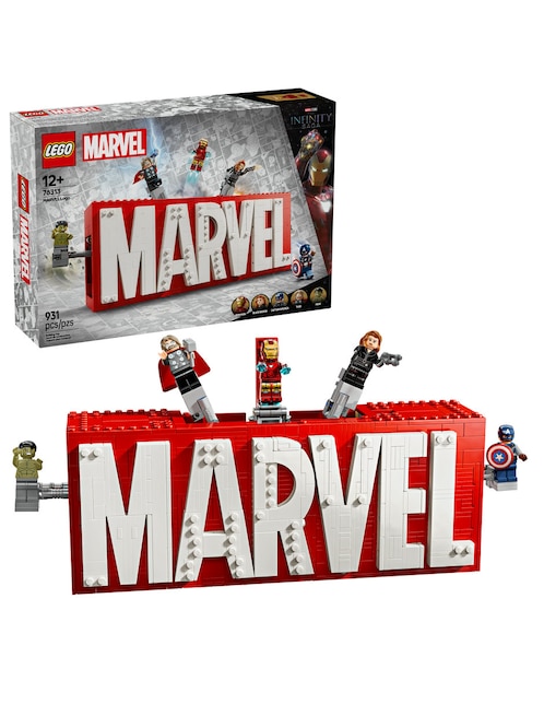 Lego Super Heroes Marvel Marvel Logo 76313