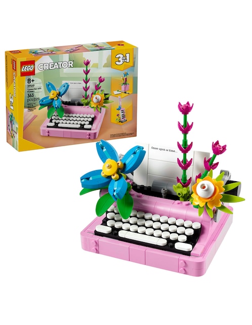 Lego Creator Máquina de Escribir con Flores 31169