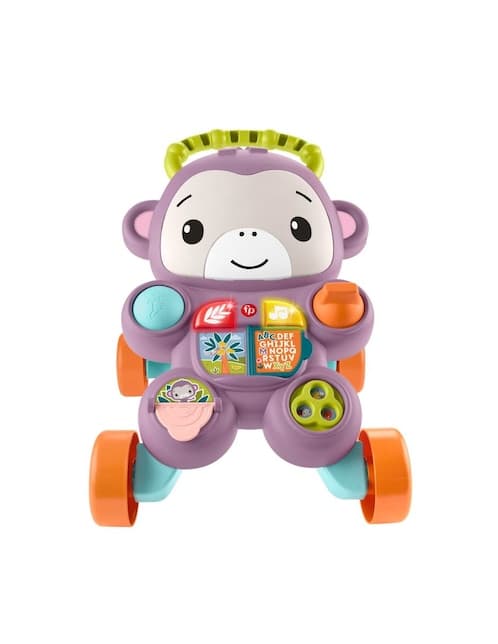 Andadera unisex Mattel Aprende conmigo amigo mono Fisher price