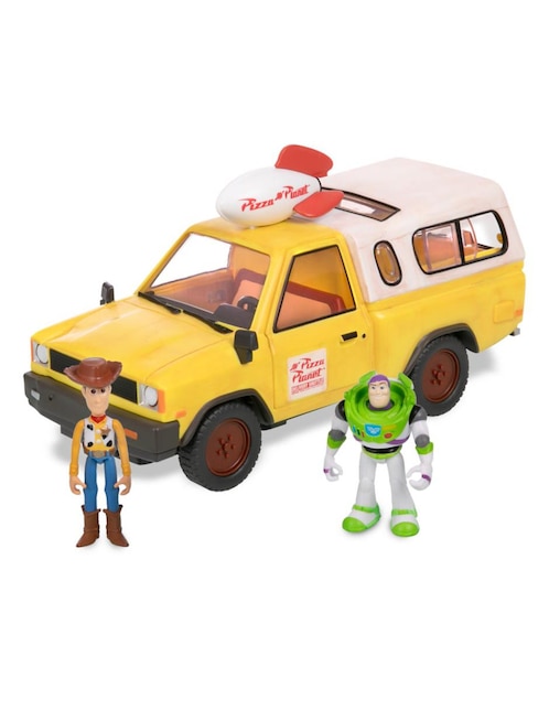 Automovil Toy Story Pizza Planeta Truck Woddy y Buzz Lightyear