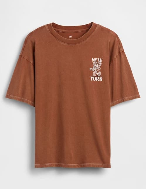 PLAYERA GAP 890752C NI, XCH, ROJO