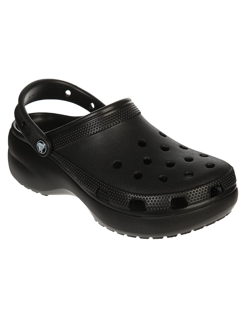 SANDALIA PLANA CROCS 206, 23 CM, NEGRO