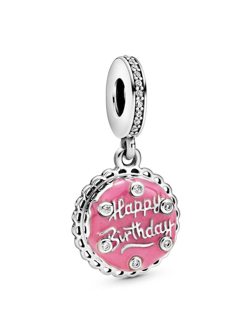 Charm Pandora de plata zirconia cúbica