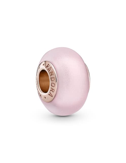 Charm redonda Pandora Colours de plata cristal