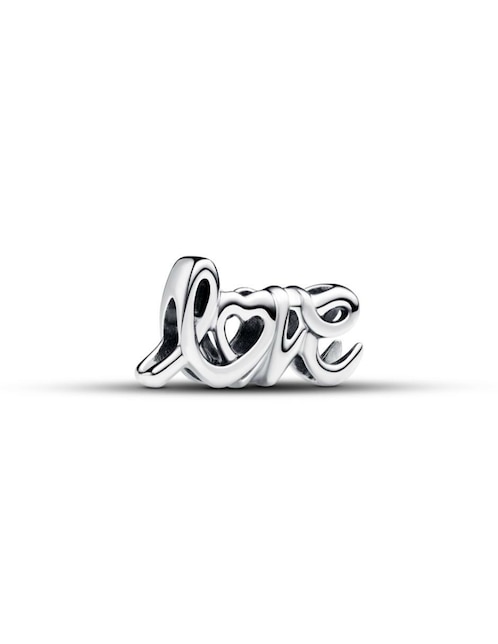 Charm de letras Pandora Moments de plata P 925