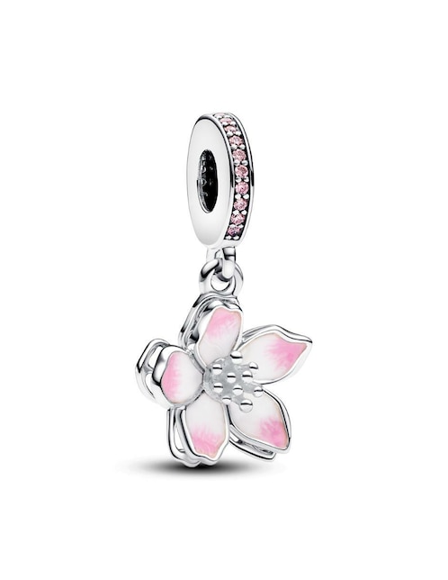 Charm de flor Pandora Moments de plata P 925