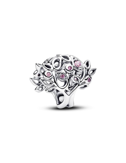 Charm de árbol Pandora Moments de plata P 925 zirconia cúbica
