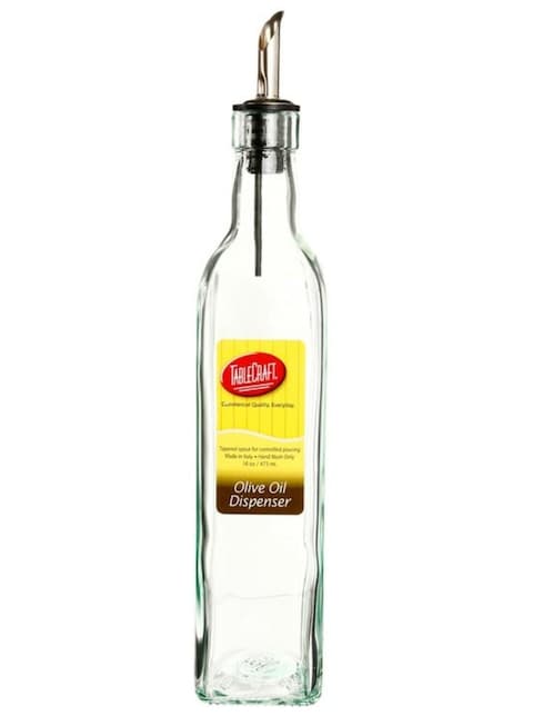 Table Craft Botella de Vidrio con Vertedor de Aceite
