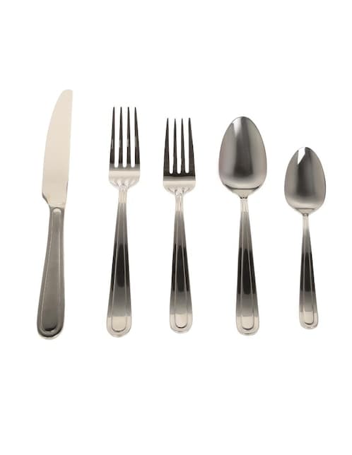 Set de cubiertos Vasconia de acero inoxidable 20 piezas