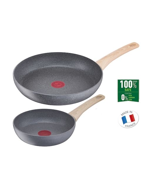 Set de sartenes 2 piezas T-Fal aluminio Natural Force