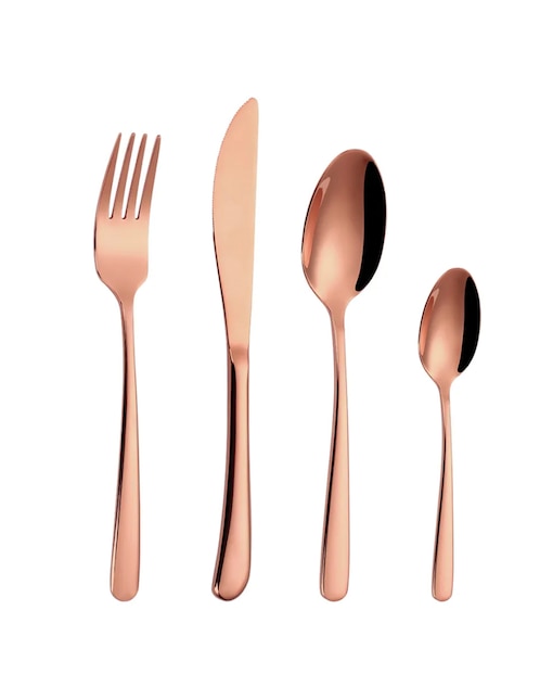 Set cubiertos Kasablanka de acero inoxidable 16 piezas