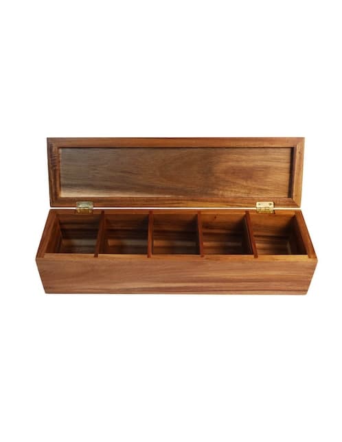 Caja para té Kasablanka Legna rectangular