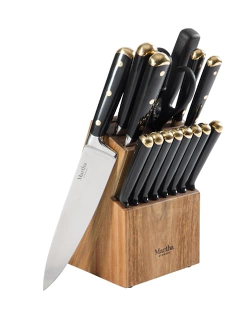 Set de cuchillos Martha Stewart Lockton 16 piezas