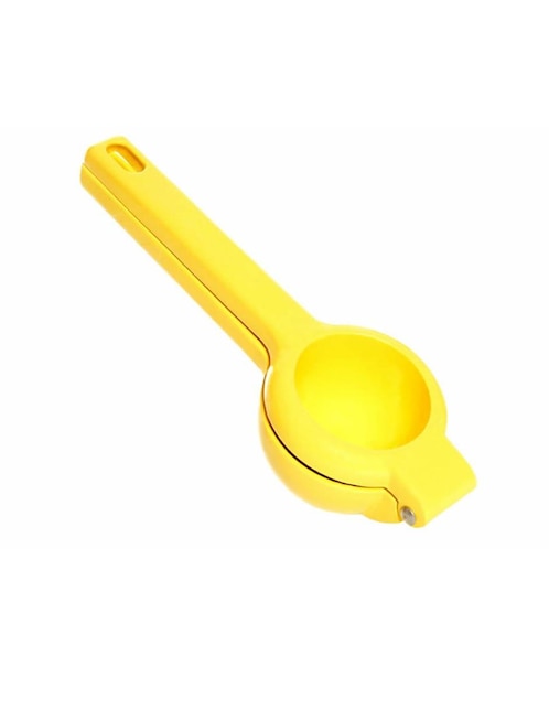 Exprimidor de limones Metaltex grande amarillo