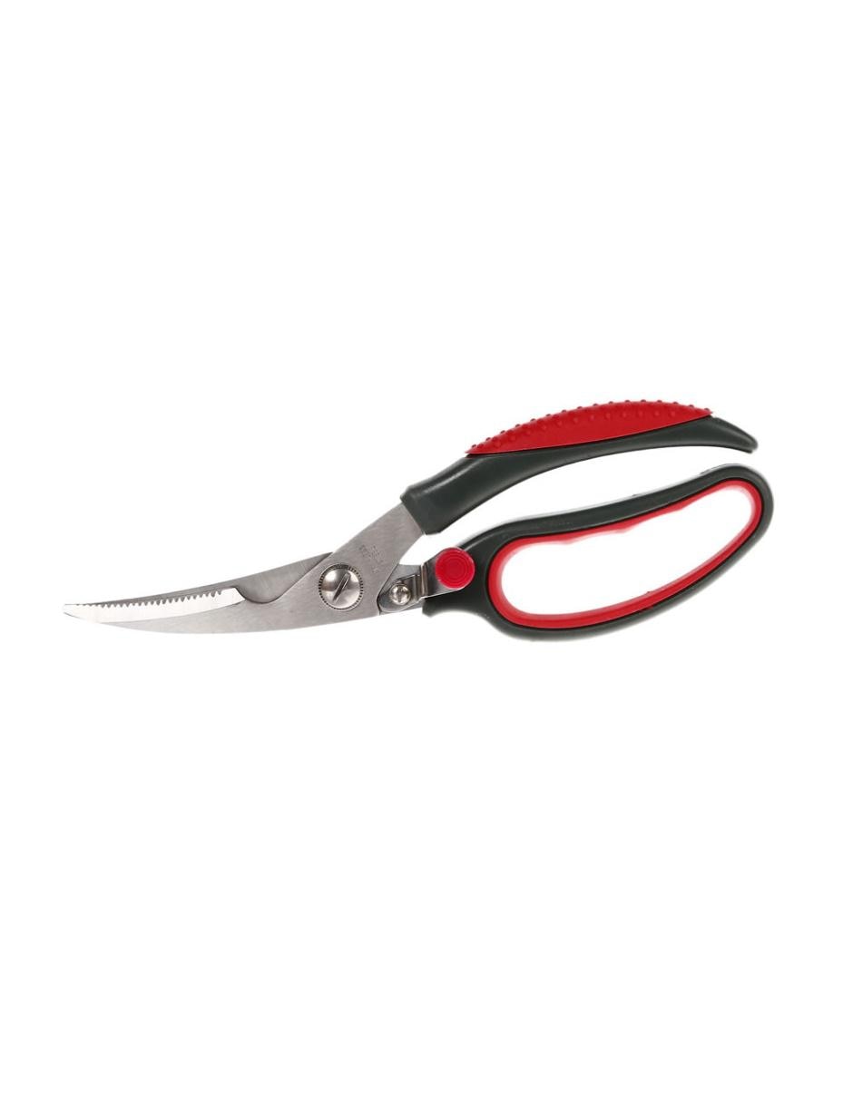 Tijeras para aves Metaltex acero inoxidable 20 cm negra