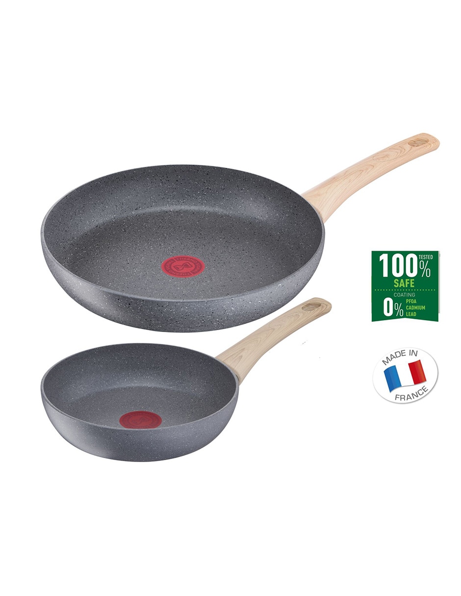 Set de sartenes 2 piezas T-Fal aluminio Natural Force