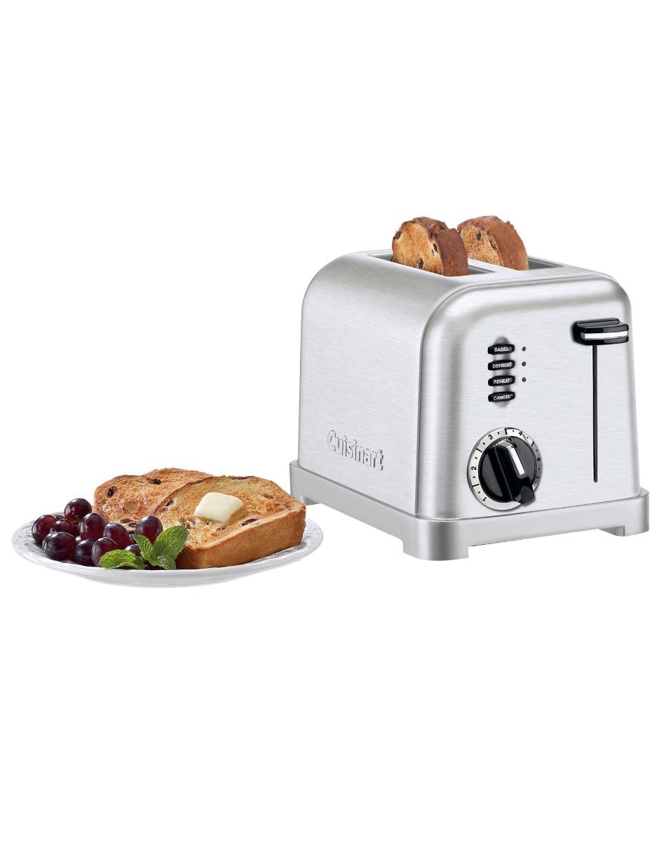 Tostador Cuisinart color plata