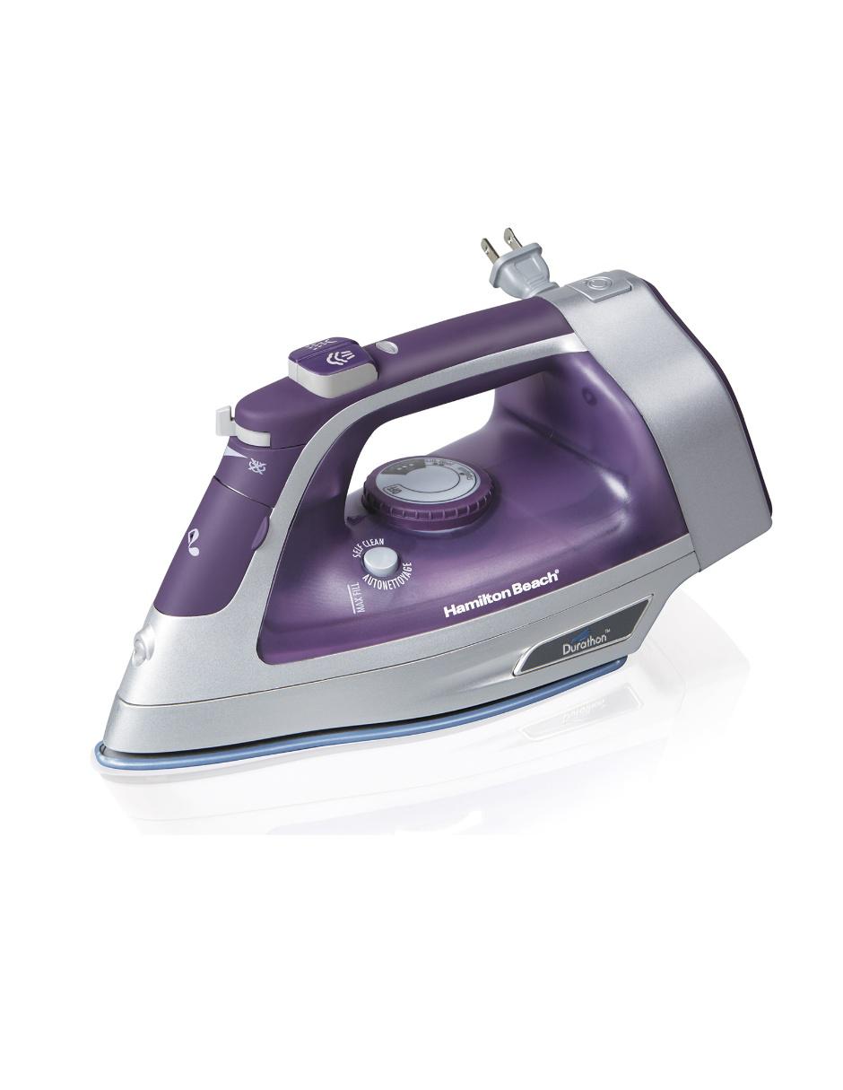Plancha Hamilton Beach Durathon 1500 Watts púrpura