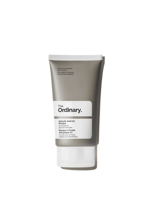 Mascarilla facial Salicylic acid 2% masque(mascarilla de ácido salicílico al 2%) para calmar la piel The Ordinary 50 ml