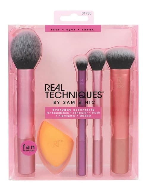 Set de brochas Real Techniques Everyday Essentials Makeup Brush Set
