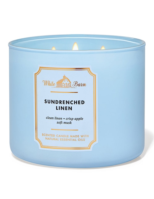 Vela Bath & Body Works aroma limpio