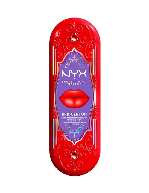 NYX BRIDGERTON 2 PIECE LIP KIT,ROJO