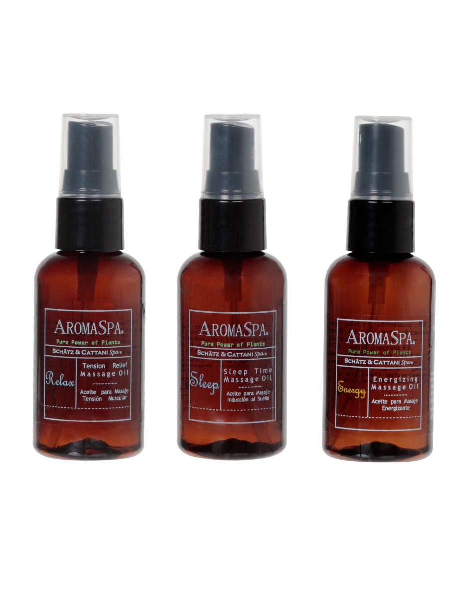 Set de aceites para masaje Schätz & Cattani AromaSpa