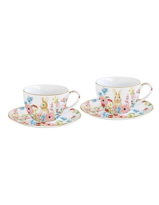 SET TERNO CAFÉ EASTER BUNN, MULTICOLOR